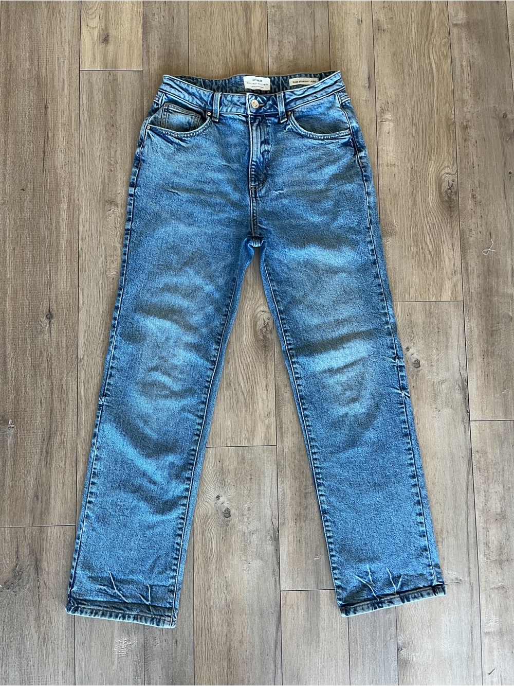 Cotton On Slim Straight High Rise Jeans Size 8 - Picture 4 of 8